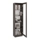 thumbnail image 3 of Mueble Vitrina 1 Puerta Vidrio Home 180,6x45x31,3 Cm Milan y Blanco, 3 of 4