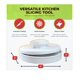 thumbnail image 3 of Cortador de alimentos Rapid Slicer multiuso con soporte, 3 of 8