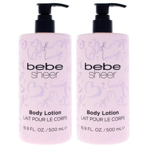 Loción Corporal Bebe Sheer 500Ml Mujer Pack De 2