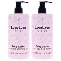 Loción Corporal Bebe Sheer 500Ml Mujer Pack De 2
