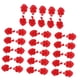thumbnail image 1 of 20 Botones De Rana Con Nudo Chino Y Cuentas Para Cheongsam Rojo, 1 of 3