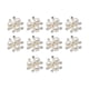 thumbnail image 4 of 10 Botones De Cuentas De Diamantes De Imitación Con Reverso Plano Para Accesorios De Ropa, 4 of 5