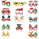 thumbnail image 1 of Gafas De Navidad Y Sombreros Set Foto Booth Props Party Santa Claus HATS 14 PCS, 1 of 5