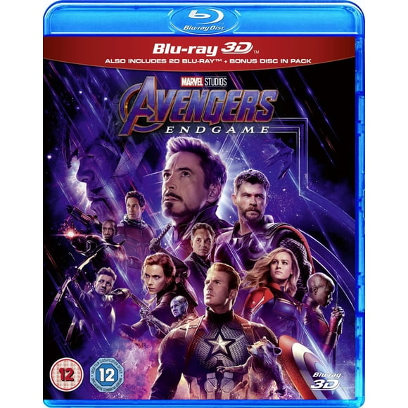 Película OSDTKRU Avengers: Endgame (3D Blu-ray)