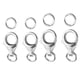 thumbnail image 5 of 4 Uds. De Broche De Langosta De Plata De Ley 925, Conector Para Encontrar Joyas DIY, 5 of 5