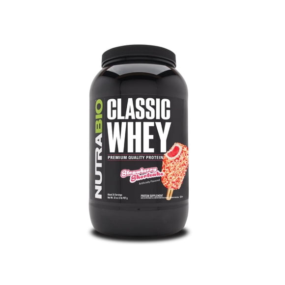 Proteína Classic Whey 2 Lb nutrabio Strawberry