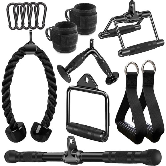 Set Accesorios Polea Gym WNOEY 14 Piezas