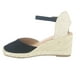 thumbnail image 2 of Alpargatas Chalada Mujer Penny-2 Negro Plataforma, 2 of 7