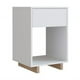 thumbnail image 1 of Velador 1 Cajon Blanco Moveli, 1 of 4