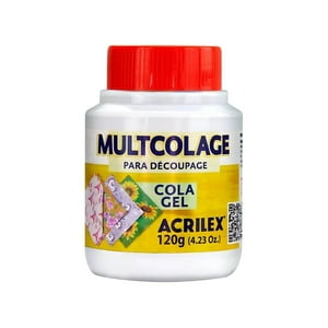 Multicolage Para Decoupage 120G. Acrilex Blanco