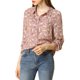 thumbnail image 1 of INSPIRE CHIC Camisa de Mujer con Botones, Estampado Floral Pequeño, Manga Larga, Cuello en Punta, Blusa de Oficina XS Rosa, 1 of 8