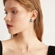 thumbnail image 5 of 10 pares de pendientes magnéticos de acero inoxidable con circonitas, sin perforaciones, para hombre. Material duradero., 5 of 5