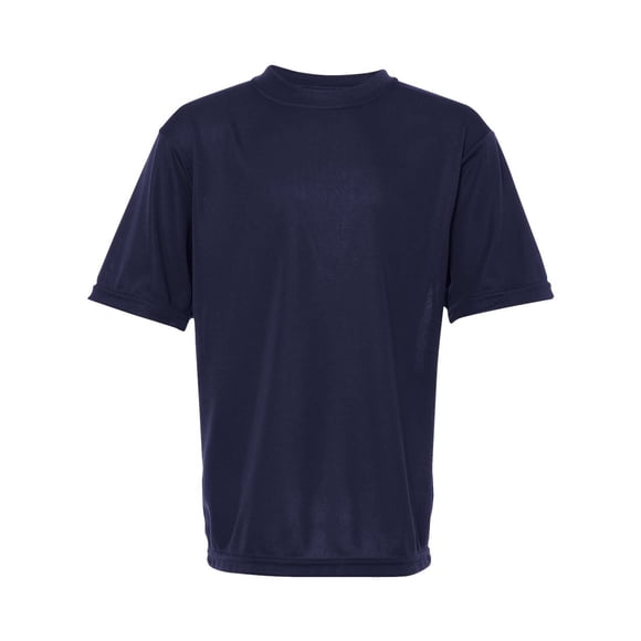 Camiseta Augusta Sportswear Wicking para niños, talla X-Small, azul marino