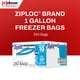 thumbnail image 2 of Bolsas de almacenamiento Ziploc para congelador, 1 galón (3,78 L), caja de 250, 2 of 9