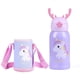 thumbnail image 1 of Botella De Agua Portatil 500ml Unicornio Kawaii Lila Infantil, 1 of 3