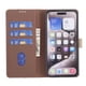 thumbnail image 2 of Funda Cartera con Bloqueo RFID para Samsung Galaxy S25 Ultra con Ranuras y Soporte Marrón, 2 of 5