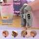 thumbnail image 3 of Air Pressure Leg Massager Blood Circulation Lymphatic Drainage Calf Knee Massage 360° Full Wrap Airbag Warm Compress, 3 of 3