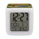 thumbnail image 1 of Yukee theme 7 colors Alarm Clock Digital LED Alarm Clock Gifts for kids friends family, 1 of 6