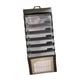 thumbnail image 3 of Organizador de archivos expandible, organizador de carpetas, tabla de bolsillos de almacenamiento, ahorro de espacio con 6 bolsillos para papel tamaño negro, 3 of 5