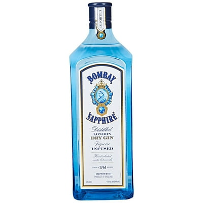 Gin London Dry Sapphire 47° Botella 1,75 Ml Bombay