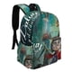 thumbnail image 2 of Dalia y el Libro Rojo-theme Backpack, Campus style schoolbag Bookbag with Adjustable Shoulder Straps And Large Zip Compartment, Unisex Travel Bags.42x30x15cm, 2 of 6