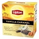 thumbnail image 2 of 20 bolsas piramidales con sabor a caramelo y vainilla negra de Tea Lipton, 2 of 2