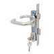 thumbnail image 1 of Cerradura de embutir para puerta de aluminio o perfil metálico, acceso principal u oficina. Cilindro ambos lados. Manillas ambos lados Modelo: TINA. SKU: SDE280-AI.KIT.TINA, 1 of 3