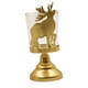 thumbnail image 2 of Portavelas Retro Ciervos Dorado, 2 of 3
