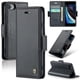 thumbnail image 1 of CaseMe tipo cartera iPhone SE 2020/2022 con cierre magnético, RFID, tarjetero, soporte, carga inalámbrica, 1 of 5