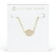 thumbnail image 3 of Collar Colgante Kendra Scott Tess Baño de Oro Drusa Iridiscente Mujer, 3 of 3