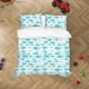 thumbnail image 2 of 3D Watercolor Sealife Fish Funda nórdica Juego de cama Funda nórdica Fundas de almohada, 2 of 3