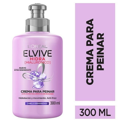 Crema De Peinar Hidra Hialuronico 300 Ml Elvive