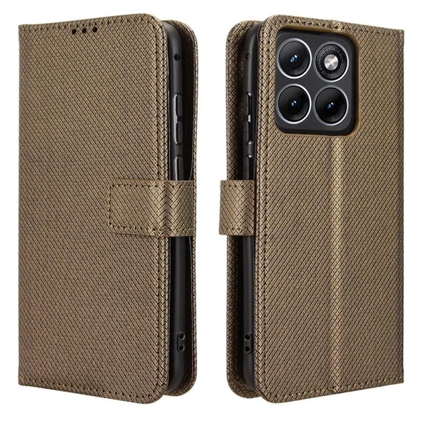 Funda Billetera para Samsung Galaxy A06 5G con Ranuras y Soporte Negro