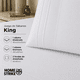 thumbnail image 3 of Juego De Sábanas Microfibra King 4 Piezas Home Strike - Blanco, 3 of 3