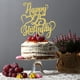 thumbnail image 4 of Adorno para tartas AROKIPPRY con purpurina dorada, feliz 25 cumpleaños, 4 of 8