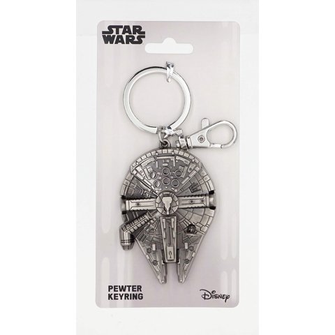 Disney - Llavero Star Wars Millennium Falcon Plateado