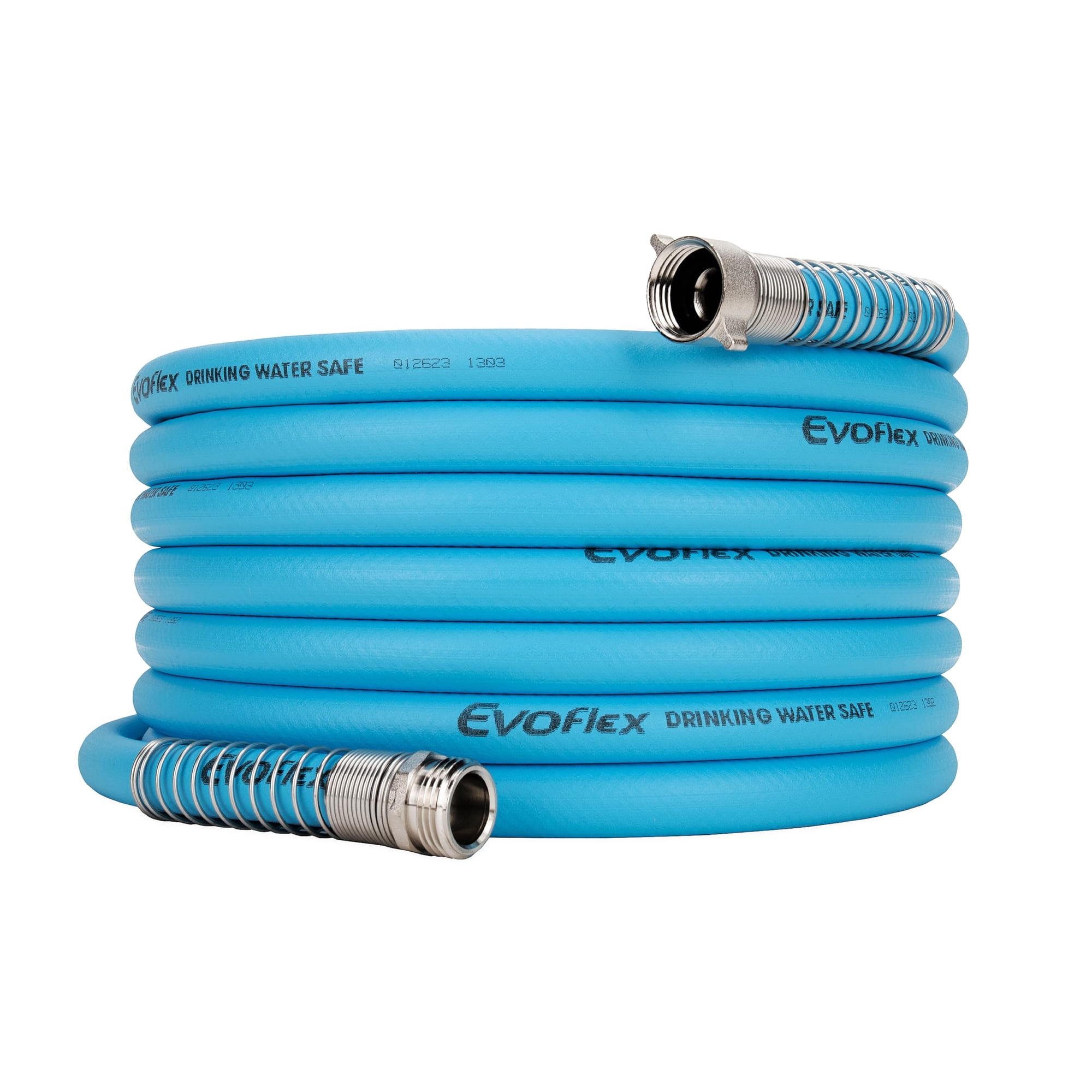 Manguera De Agua Potable Camco Evoflex Para Autocaravanas De 25 Pies Con Acero Inoxidable