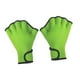 thumbnail image 2 of Guantes De Natación Palmeados Guantes Acuáticos Para Entrenamiento De Natación Aeróbica Acuática Buceo L Verde, 2 of 3