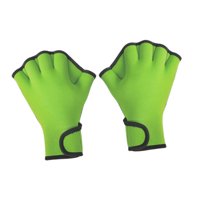 Magideal - Guantes De Natación Palmeados,Guantes Sin Dedos,Guantes Acuáticos Fáciles De Usar Con Buenas Costuras,Guantes De Buceo Para Entrenamiento De Natación, Verde