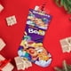 thumbnail image 4 of Bonkers Tema: Calcetines de Navidad, fino lino blanco para colgar en escaleras y chimenea, decoración navideña para el hogar, regalo de Navidad.54cm×38cm, 4 of 5