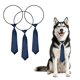 thumbnail image 1 of Uxcell Corbatas de Collar para Perros, Corbatas de Cuello para Mascotas a Granel Accesorios de Aseo de Collar de Lazo (3 Piezas, Poliéster, Azul Marino Oscuro), 1 of 7