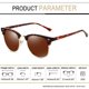 thumbnail image 3 of Gafas de Sol Joopin Diseño Semi-Montura Polarizadas UV400, 3 of 6