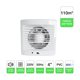 thumbnail image 2 of Pack 5 Extractor Aire 4 Pulgada Drl Cuadrado Baño Cocina certificado, 2 of 6