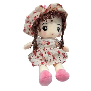 Oem - Muñeca De Trapo De Peluche Tierno Suave Rosas 45Cm