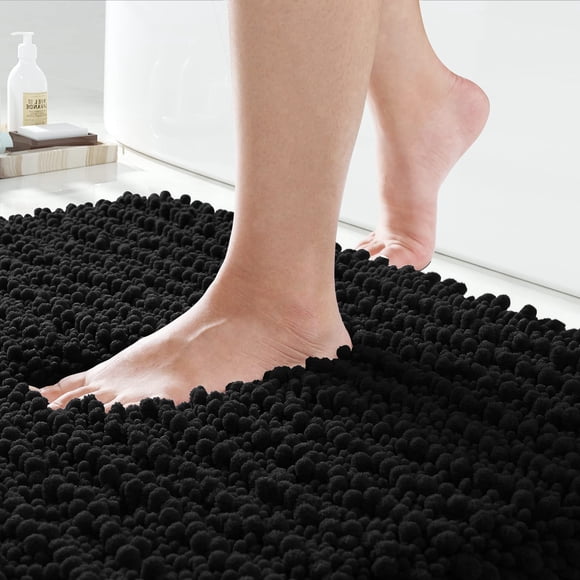 Alfombra de baño Yimobra Luxury Chenille, 140 x 60 cm, superabsorbente