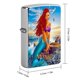thumbnail image 2 of Sirena negra-theme Copper Metal Lighter Shell, Premium Replacement Refillable Lighter Case with Durable Metal Construction, Compatible with Zippo and Most Standard Lighter Models, 2 of 6