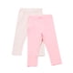 thumbnail image 1 of Calza Bebe Niña Bipack Solida Rosado Corona, 1 of 5