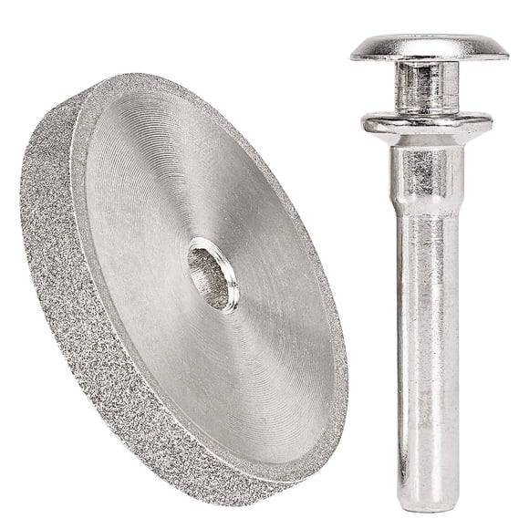 Rueda de esmeril NuoDunco 1.8" Grano 150 Eje 3/8"