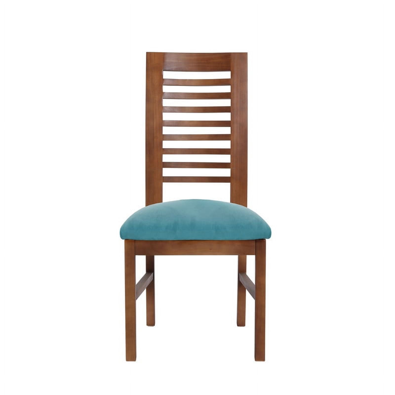 Latam Home - Silla Salamanca Tela Velvet Turquesa