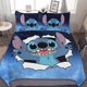 thumbnail image 1 of Stitch Bedding Duvet Cover Anime Bedding Sets 3D Printed Lightweight 3 Pieces Comforter Cover Sets, 1 of 5